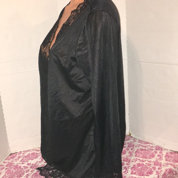 Vintage Silky UnderCover Wear Cover up Bath Robe L - Picture 4 of 8